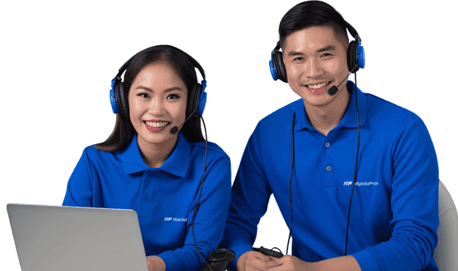 2 mp customer care pros with headsets